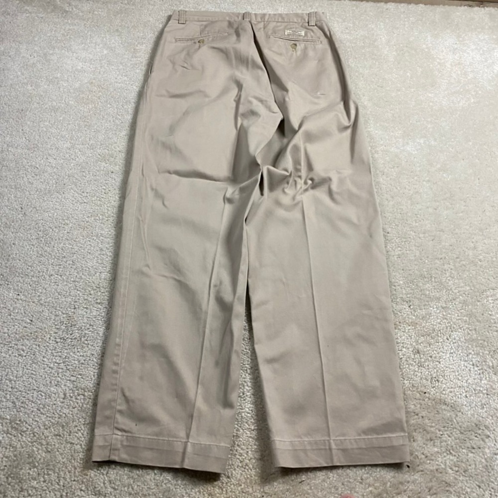 Polo Ralph Lauren Philip Pants Mens 32x30 Khaki Tan Chino Cotton Ivy Prep